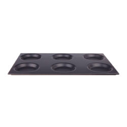 Vassoio in alluminio con stampi GN 1/1 - rivestimento antiaderente | Hendi 808757