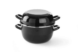 Pentola per cozze con coperchio - 5 L | Hendi 625101