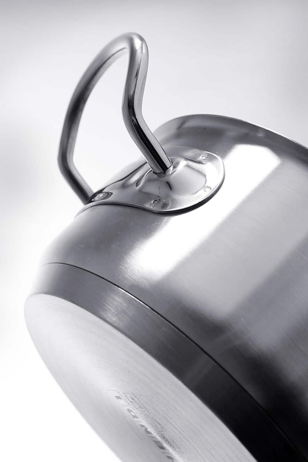 Pentola bassa con coperchio - 1,4 L - Kitchen Line | Hendi 836002