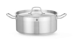 Pentola bassa con coperchio - 7,5 L - Ø 280 mm - Profi Line | Hendi 830505