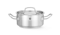 Pentola bassa con coperchio - 1,5 L - Profi Line | Hendi 830000