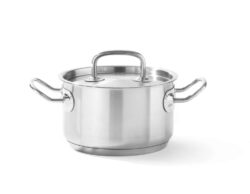 Pentola media con coperchio - 1,9 L - Kitchen Line | Hendi 836101