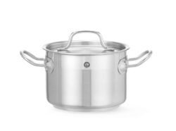 Pentola media con coperchio - 2,1 L - Profi Line | Hendi 831007