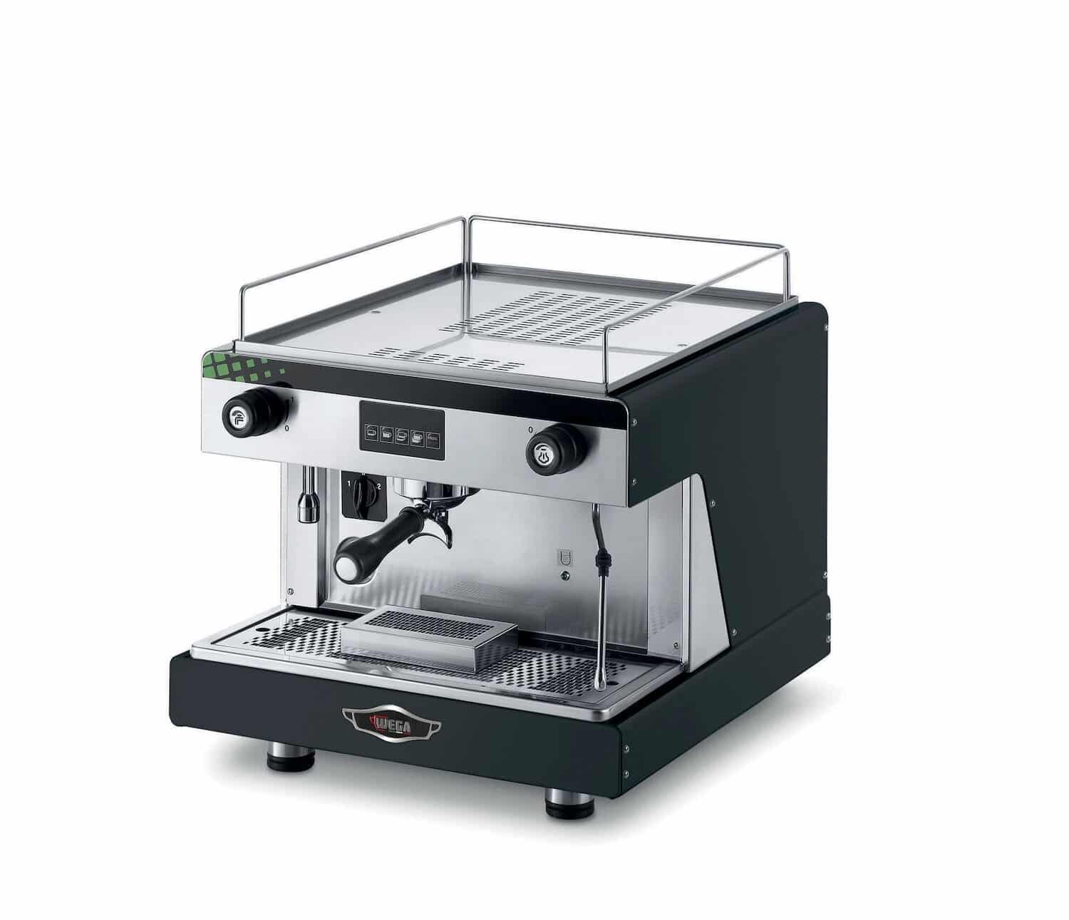 Macchina da caffè espresso a 1 gruppo - Top Line by Wega - nera | Hendi 208922