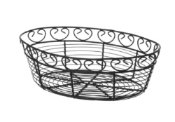 Cestino per pane - ovale - 255x160x80 mm | Hendi 425879