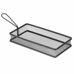 Mini cestello per fritture nero - 255 x 153 mm | Hendi 425657