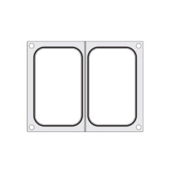 Matrice per termosigillatrice Hendi - 2 vassoi 178 x 113mm | Hendi 805589