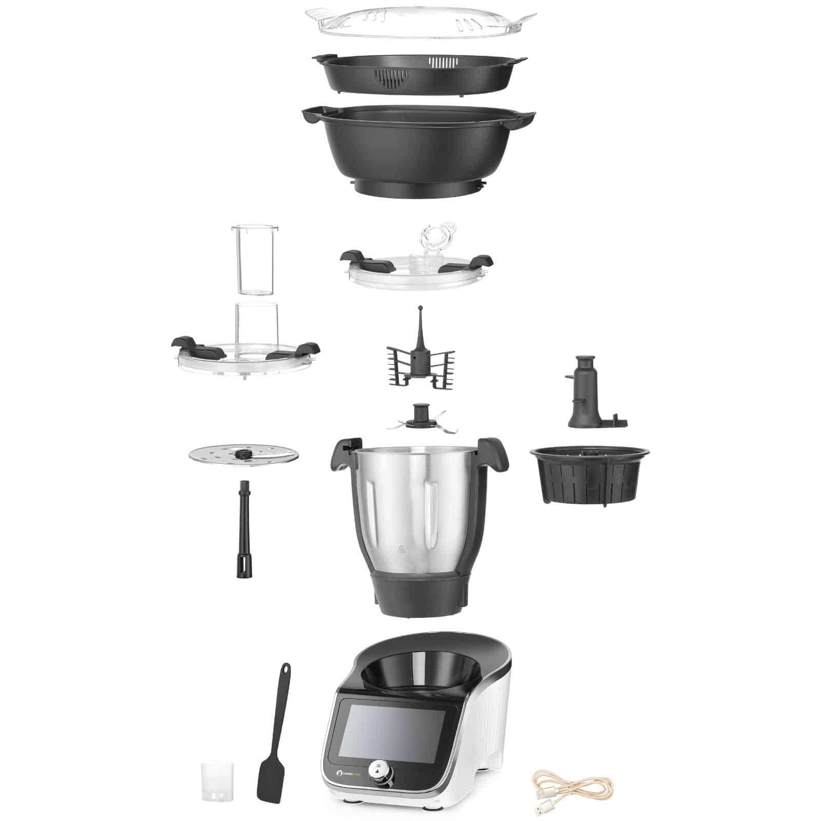 Robot da cucina multiuso - 20 funzioni - 230V/1400W | Hendi 221761