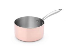 Casseruola in acciaio inox rosa - 1,5 L | Hendi 607053