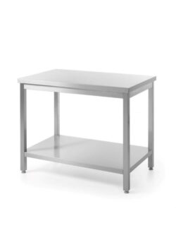 Tavolo centrale con ripiano - profondità 60 cm - 100 x 60 x 85 cm | Hendi 811511