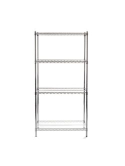 Scaffale di stoccaggio regolabile - 4 ripiani - 183 x 91 x 45 cm - 125 kg | Hendi 812259