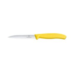 Coltello per verdure 10 cm seghettato - giallo | Victorinox 6.7736.L8