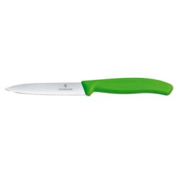 Coltello per verdure 10 cm - verde | Victorinox 6.7706.L114