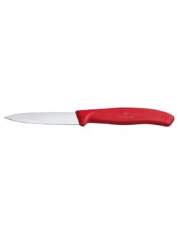 Coltello per verdure 8 cm - rosso | Victorinox 6.7601