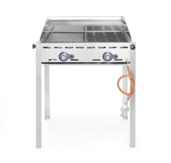 Griglia a gas Green Fire - 2 bruciatori | Hendi 149508