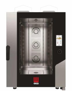 Forno a convezione a vapore a gas Millennial Touch Screen Bakery - 10× 60×40 cm