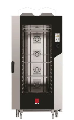 Forno a convezione a vapore a gas Millennial Touch Screen Bakery - 16× 60×40 cm