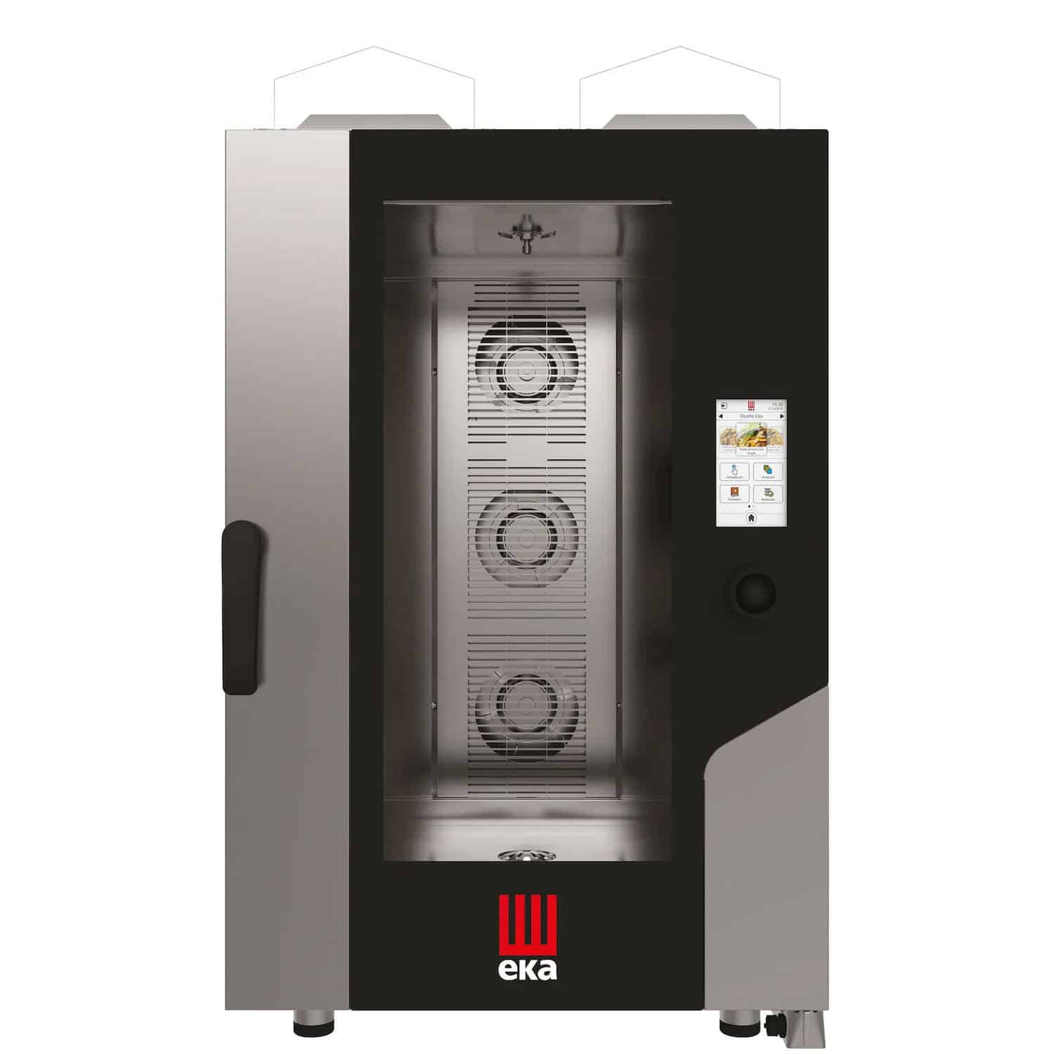 Forno a convezione a vapore a gas Millennial Touch Screen Gastro - 11x GN 1/1