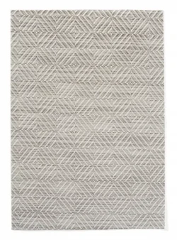 Tovaglietta - 450x300 mm - motivo geometrico - argento - 6 pz | Hendi 597941
