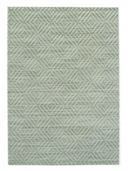 Tovaglietta - 450x300 mm - motivo geometrico - verde - 6 pz | Hendi 597934