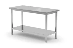 Tavolo da lavoro con ripiano Budget Line - 100 x 60 x 85 cm | Hendi 817162