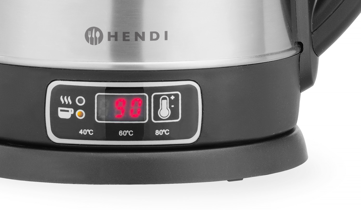 Bollitore elettrico con controllo della temperatura - 1,8 L | Hendi 209943