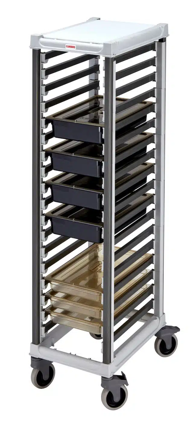 Carrello da servizio - 18×GN 1/1 | Cambro UGNPR11F18480