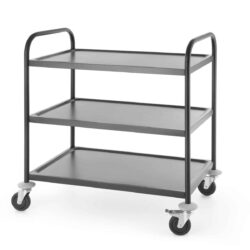 Carrello da servizio - nero | Hendi 811320