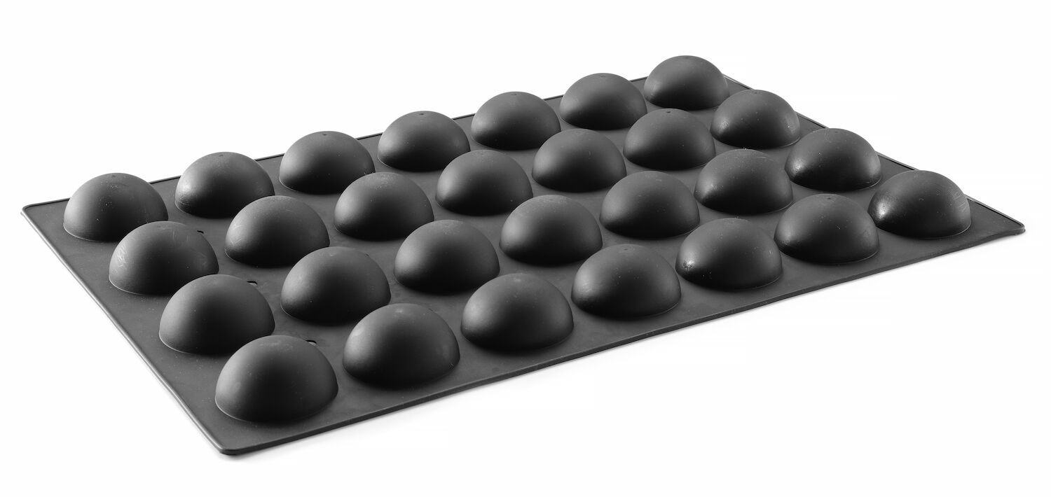 Forma in silicone semisfere - 600x395x35 mm | Hendi 677216