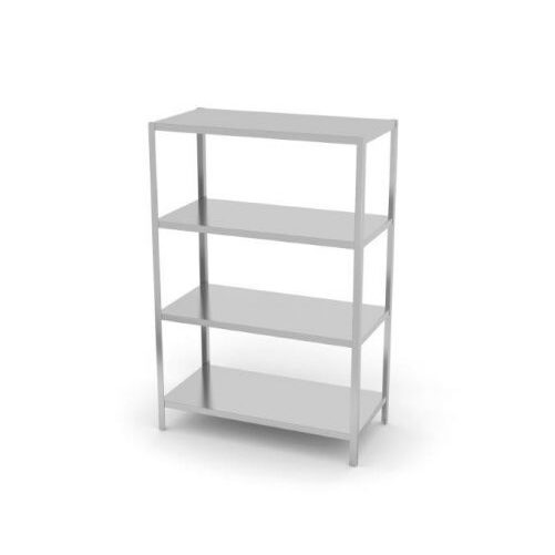 Scaffale di stoccaggio Kitchen Line - 4 ripiani - 120 x 50 x 180 cm | Hendi 812549
