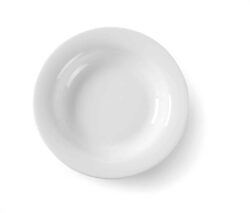 Piatto fondo - Ø 220 mm - bianco | Hendi 770863