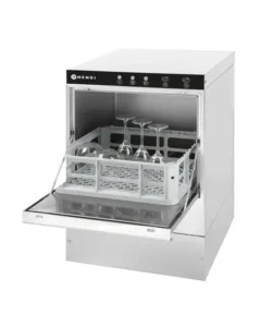 Lavabicchieri - 40 x 40 cm con pompa di scarico - 230V/2800W | Hendi 233016