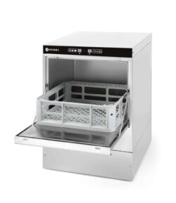 Lavabicchieri con dosatore detergente e pompa di scarico - 230V/2800W | Hendi 233023