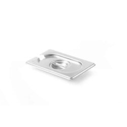 Coperchio Gastronorm GN 1/9 con scanso per mestolo​ - Kitchen Line | Hendi 806975