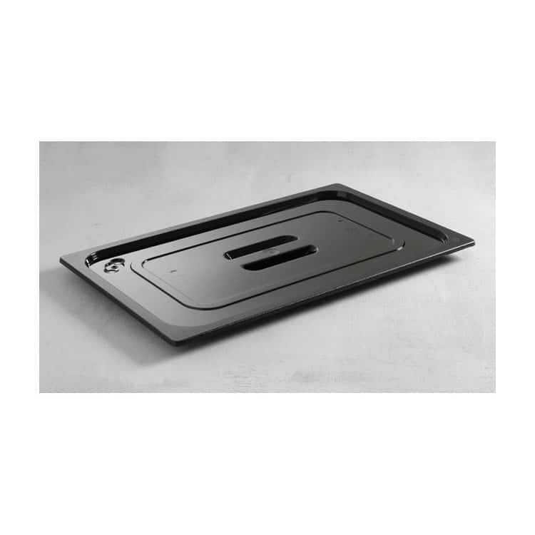 Coperchio Gastronorm GN 1/1 POLICARBONATO - nero | Hendi 862902
