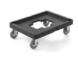 Carrello per contenitori termici - 530x710x(H)230 mm | Hendi 877821