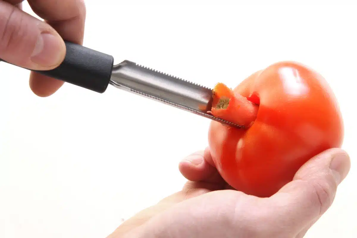 Scavino per frutta e verdura - 220 mm - nero | Hendi 856086