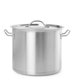 Pentola alta con coperchio - 36 L - Budget Line | Hendi 834404