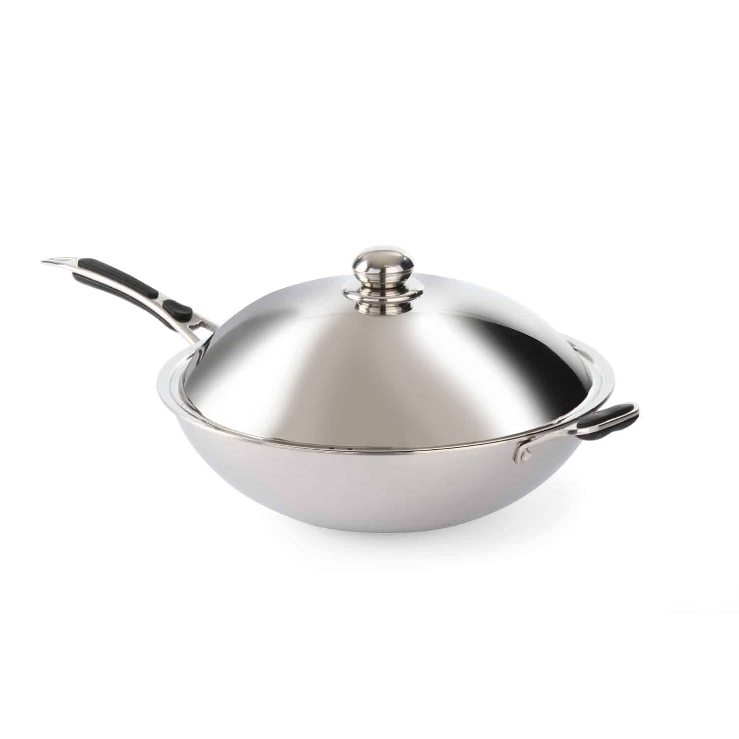 Wok in acciaio inox - Ø 360 mm | Hendi 239773