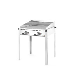 Griglia a gas Green Fire 2 bruciatori Profi Line GN 1/1 - 11,6 kW | Hendi 149621
