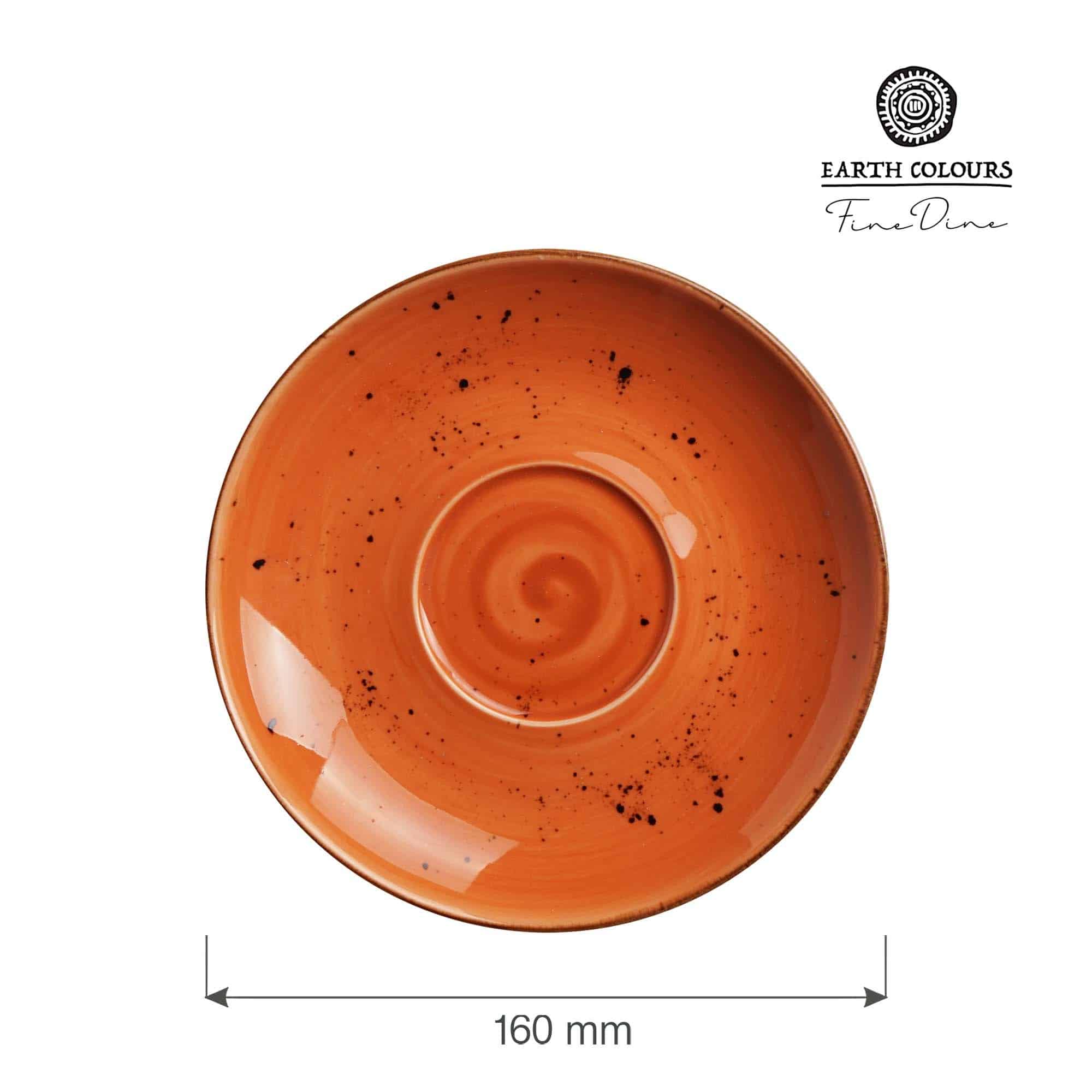 Piattino da cappuccino Dahlia - 160 mm | Fine Dine
