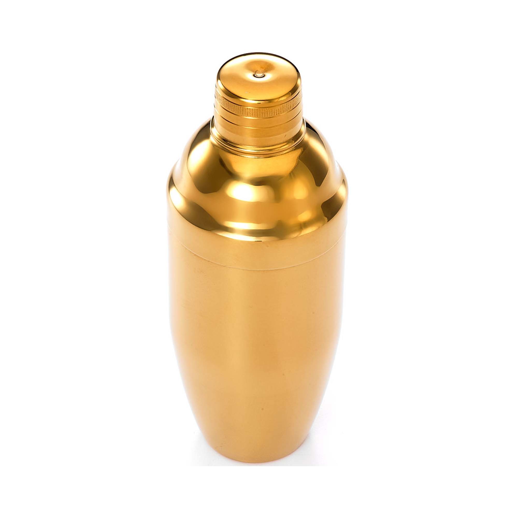 Set da 3 pezzi di shaker da cocktail giapponesi, placcato oro | BarFly