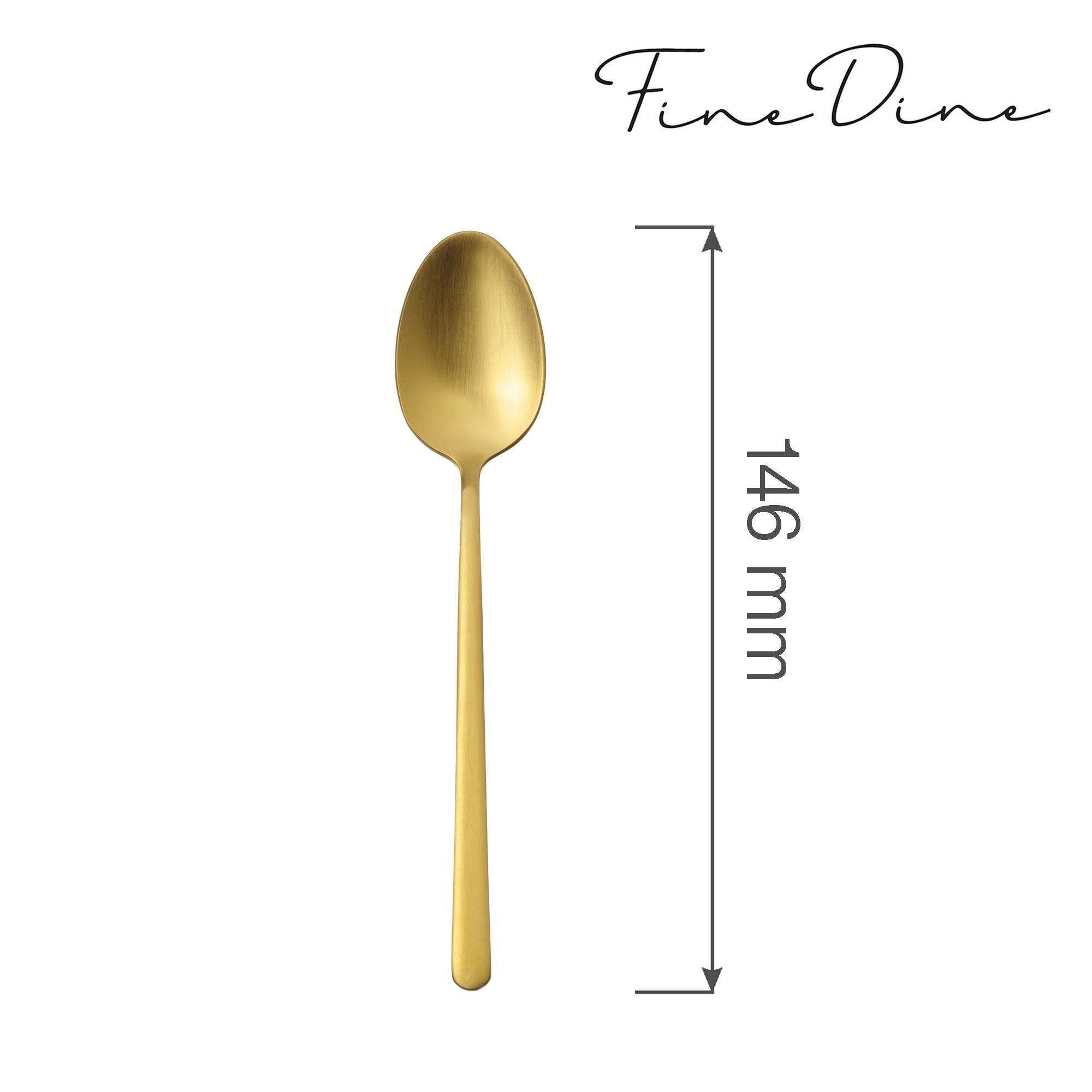 Amarone Gold cucchiaino da tè - 146 mm | OVE