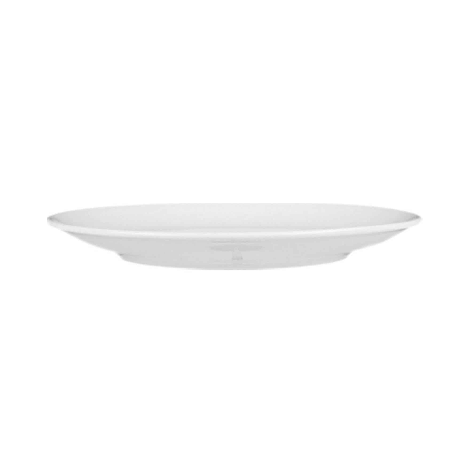 Piatto senza bordo Bianco - 210 mm | Fine Dine