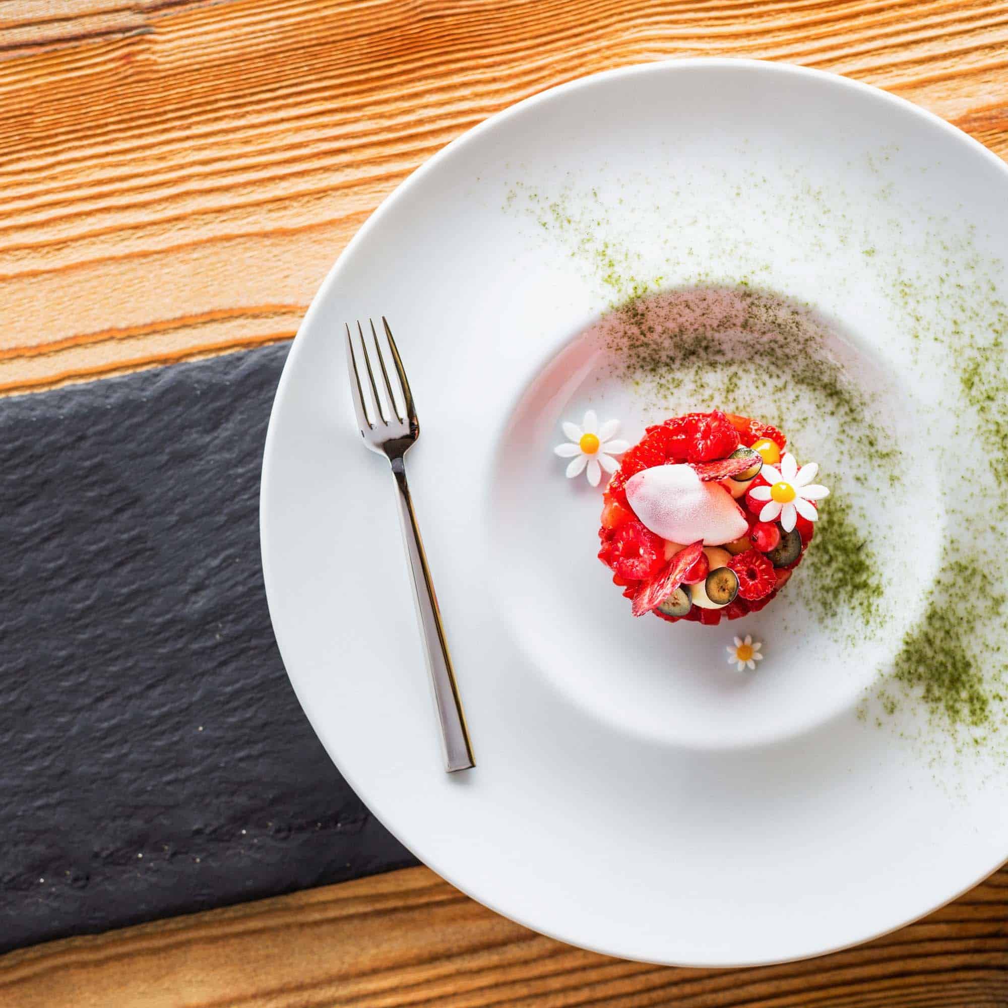 Piatto senza bordo Bianco - 210 mm | Fine Dine