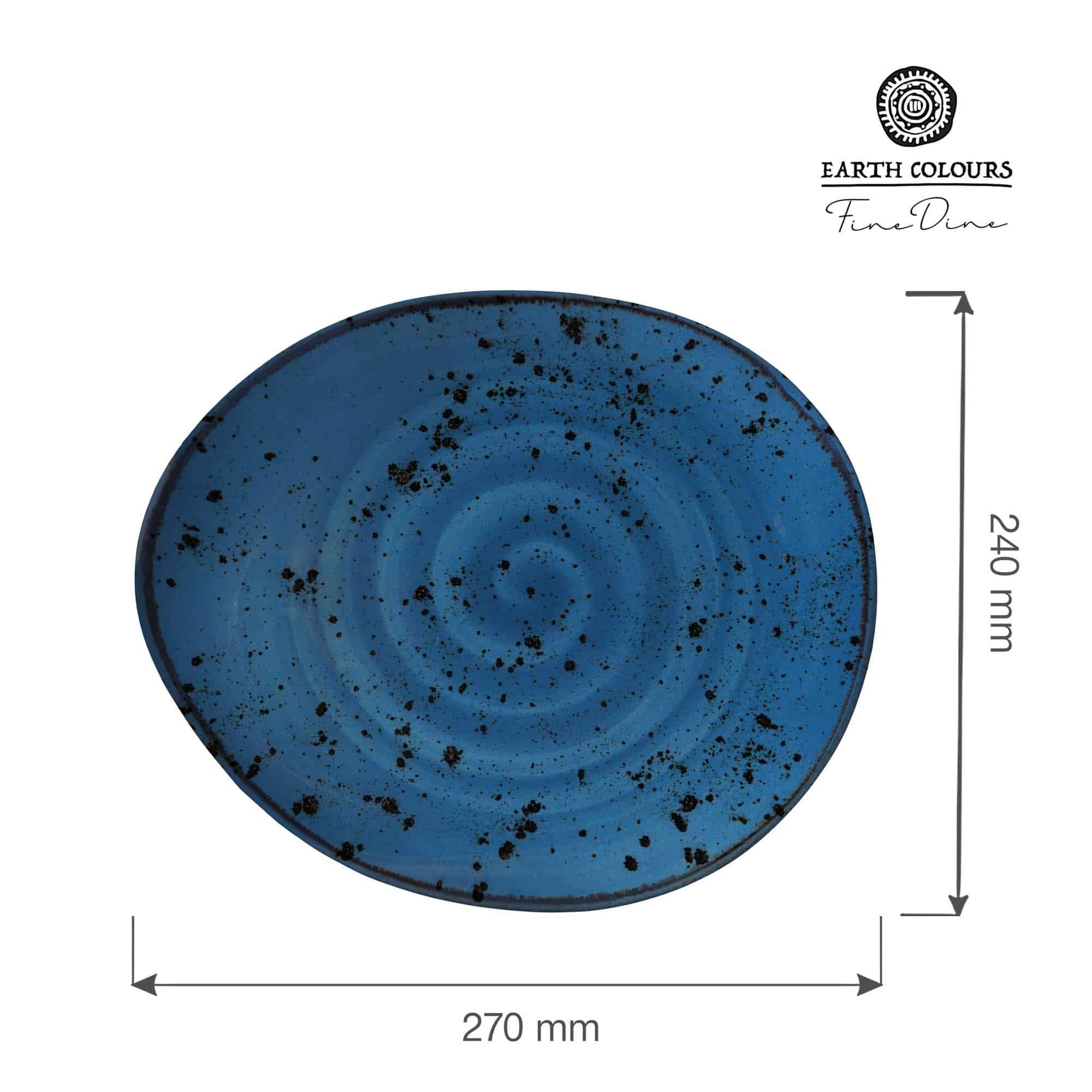 Piatto da portata Iris - 240x270 mm | Fine Dine