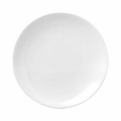Piatto senza bordo Bianco - Ø 300 mm | Fine Dine