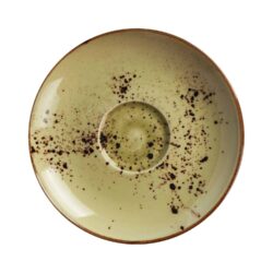 Piattino da cappuccino Olive - 160 mm | Fine Dine