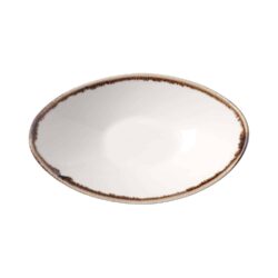 Ciotola a barchetta Vanilla - 250x160 mm | Fine Dine