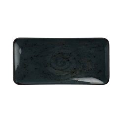 Piatto rettangolare Arando - 300x150 mm - nero | Fine Dine